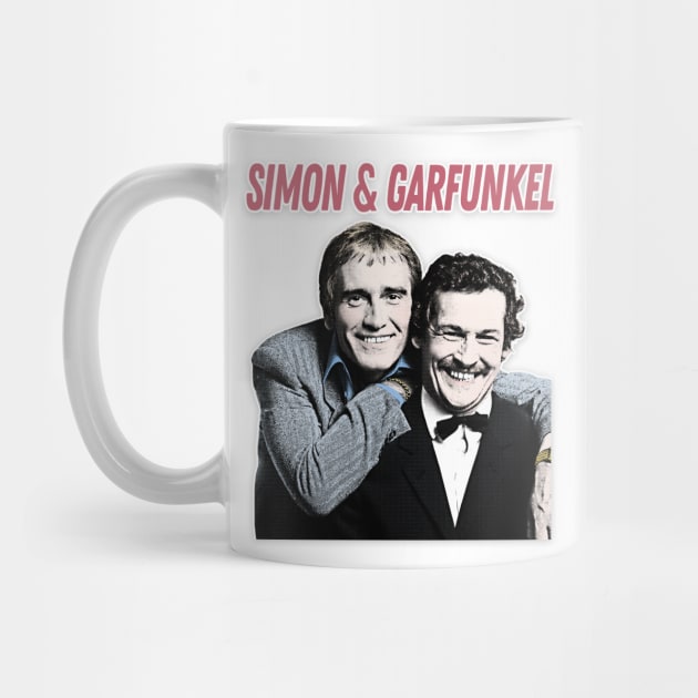 Simon & Garfunkel / Retro Aesthetic Meme British Humour Parody Design by DankFutura